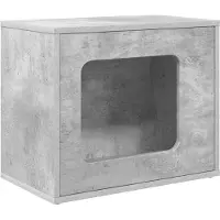 Syfax Kattenhuis Beton 51 x 30 x 42,5 cm Bewerkt hout