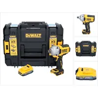 DeWalt DCF 892 NT accu-slagmoersleutel 18 V 813 Nm 1/2" borstelloos + 1x accu 1,7 Ah + TSTAK - zonder oplader