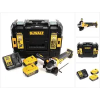 DeWalt DCG 406 M2 accu haakse slijper 18V 125mm borstelloos + 2x accu 4.0Ah + lader + TSTAK