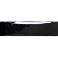 Valence Technology Mundo wandtegel 5x20cm glans zwart 3D
