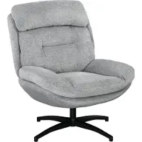HOMCOM -Sessel-Polyester, Schaumstoff-79L x 91B x 98H cm-Grau