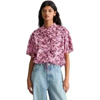 Marc o'polo DENIM Blouse pink / bordeaux / wit
