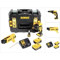 DeWalt DCF 620 M2K accu-schroevendraaier voor droogbouw 18 V 1/4" borstelloos + 2x accu 4,0 Ah + snellader + TSTAK