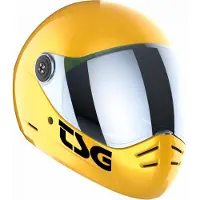 TSG Schutz - Helmet Pass 2.0: Eenvoudige helm (+bonusvizier) - Kleur: Goldrush -