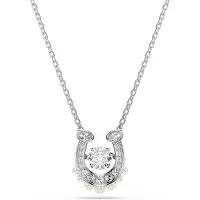 Swarovski Ketting zilver / transparant