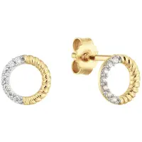 Glow - 14K Gouden Oorbellen Voor Dames