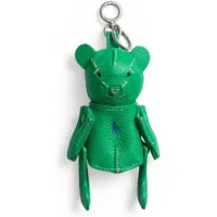 Ralph Lauren Dames Beer groene tas bedel (OSFA), Casual, Leer 427P13276008