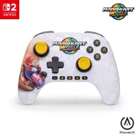 PowerA Advantage Mario Kart World Draadloze Controller Nintendo Switch 2 Wit