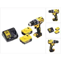 DeWalt Boormachine + slagboor, DCD 791 M2 Accuboormachine 18 V 70 Nm Brushless + 2x accu 4.0 Ah + lader (Oplaadbare batterij)