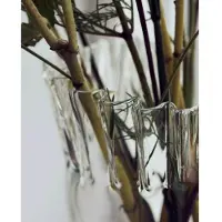 House Doctor Hdfold Vaas 28 Cm Doorzichtig - Vazen Glas Clear - 202109211
