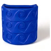 Seletti Magna Graecia Onde Wandvaas Blue