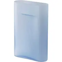 Muuto Ridge Vaas Light Blue Frosted Glass | H: 35 cm