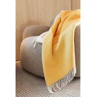 Northern Echo plaid 130x170 cm Yellow