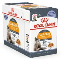 Royal Canin 96x Hair & Skin Care Jelly Kattenvoer Nat 85 gr
