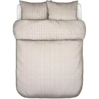 Marc O'Polo Dekbedovertrek Loke Oatmeal Satijn-240 x 200 / 220 cm | Lits-Jumeaux