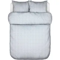 Marc O'Polo Dekbedovertrek Loke Calm Blue Satijn-200 x 200 / 220 cm | 2-Persoons