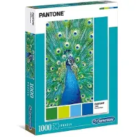 Clementoni Legpuzzel - Pantone Puzzle Collectie - Peacock Blue - 1000 stukjes, puzzel volwassenen