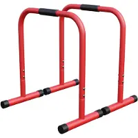 Gorilla Sports Dip Bars rood