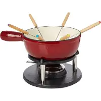Core Fondueset - Fondue - Fondueset elektrisch - Rood - 30cm x 23cm x 18cm