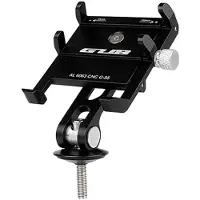 GUB G95 Universele Stevige Telefoonhouder - Voor Balhoofd Fiets Stuur - Racefiets / Mountainbike Fietsstuur Houder - Verstelbaar - Zwart