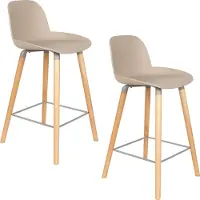 Zuiver Albert Kuip counter barkruk (set van 2)