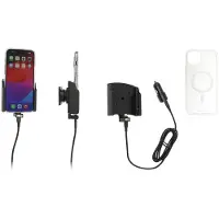 Brodit houder/lader Apple iPhone 15 Plus USB sig - with case