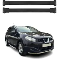 Omac 5007928B Dakdrager, aluminium, draagvermogen 75 kg, geschikt voor NISSAN Qashqai / Qashqai +2 I (J10, NJ10), Qashqai II (J11, J11), Qashqai / Qashqai+2 I