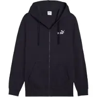 Puma ESS No.1 Logo Full-Zip Hoodie FL Heren Donkerblauw - Maat L