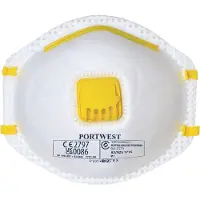 Portwest FFP1 Valved Respirator (10 Stuks)-1