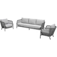 Garden Impressions Catanzaro Loungeset Taupe/Valley Sand