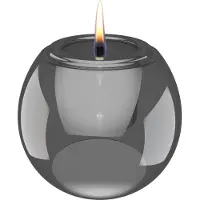 Tenderflame Globus Candle 15 Graphite