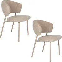 Housecraft living eetkamerstoel (set van 2) Jasmine