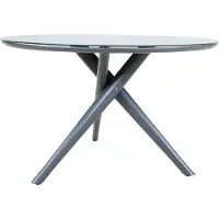 Lesli Living Tafel Buiten Tuin Mojito Ceramic Negro ø120cm