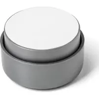 Sotech 8 stuks meubelpoot Golf, grijs, diameter: 53,5 mm, hoogte: 23,5 mm verstelbaar
