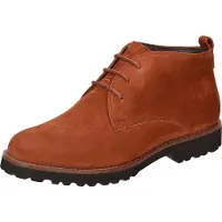 Sioux - MEREDITH-702-WF-H - Hoge sneakersVeterlaarzenDames veterschoenenDames sneakersHalf-hoge schoenen - Kleur: Cognac - Maat: 41