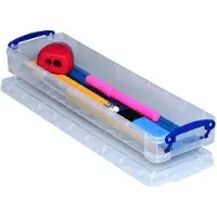 Really Useful Opbergbox ru 0.8ltr 355x100x40 mm transp wit