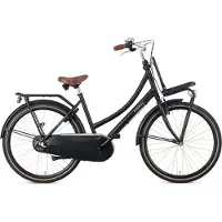 POPAL Kinderfiets Daily Dutch Basic+ 26 Matzwart