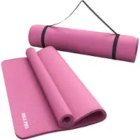 Gorilla Sports Yogamat Deluxe 190 x 60 x 1,5 cm roze