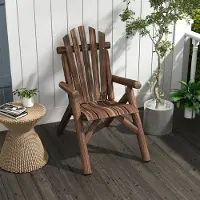 Sweiko Tuinstoel - Buitenstoelen - Hoge Rug - Maximum gewicht 113kg - Weerbestendig - Bruin