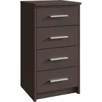 Matkam BODO Serie - Kommode - 40cm - Vier Lades - Venge