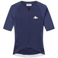 CafÉ Du Cycliste - Women's Vinciane - Fietsshirt L, blauw