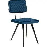 Kick Collection eetkamerstoel Toby - donkerblauw