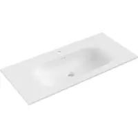 Mexen Vela ingebouwde wastafel 101 x 46,5 cm, wit mat - 25231001