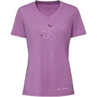 Vaude - Women's Skomer Print T-Shirt III - T-shirt 44, purper