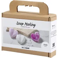 Creativ Company CC Mini Hobbyset Zeep maken Harten Roze