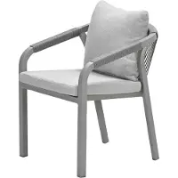 Garden Impressions Monti dining fauteuil - rope grey sand valley sand