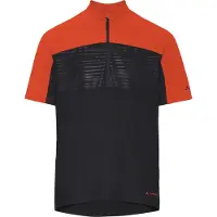 Vaude - Qimsa Pro Half Zip Shirt - Fietsshirt S, zwart