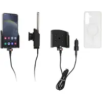 Brodit houder/lader Samsung S24 Plus USB sig.plug -with case