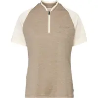 Vaude - Women's Tamaro Half Zip Shirt IV - Fietsshirt 38, beige