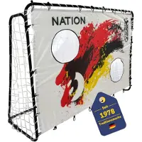 Best Sporting Doelmuur "Nation D" met 2 schietgaten 193 x 150 cm